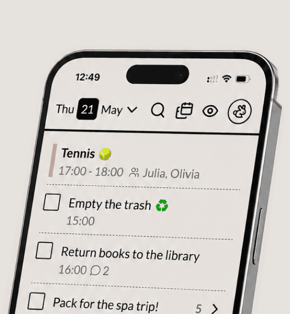 Homie app screenshot